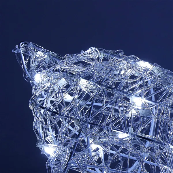 Kalėdinė dekoracija LED elnias Springos CL4121 130 LED, šaltai balta